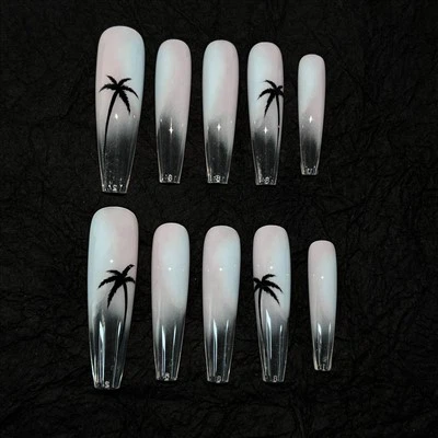 Kuku Lukisan Pohon Kelapa